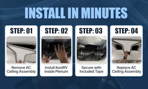 KoolRV for Coleman Mach 8 RV Air Conditioner – NOT Compatible with Mach 1, 3, 10, 15 or Q – Ducted System Airflow Upgrade by KoolRV Solutions, Inc - Image 4