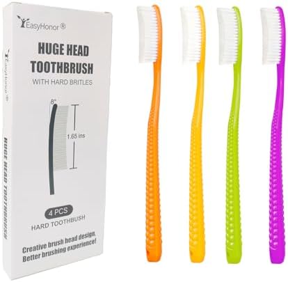 Medium hard toothbrush 4pcs