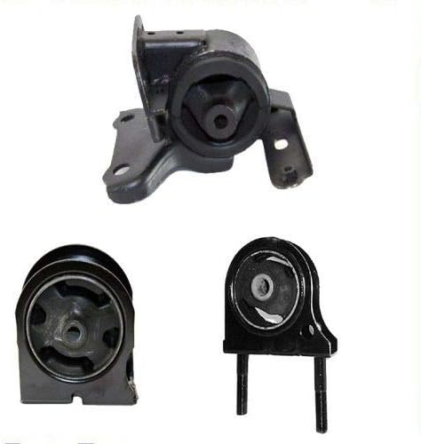 For 1998-2000 Toyota RAV4 2.0L Front & Rear Motor Mount & Trans Mount 3 PCS : A7233, A7234, A7282 - K0426