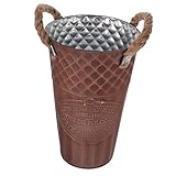 Cubo de flores para el hogar: superficie lisa, mano de obra fina, bueno para la decoración de sus plantas, crea una hermosa vista para su hogar, liquidación de jardineras de patio al aire