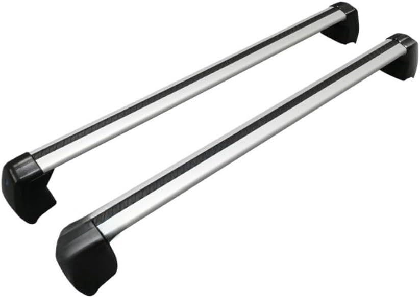 2pcs Compatible for Land Rover Defender 110 5 Door SUV 2020-2023 (Fixed Point) Roof Rack Roof Bar Car Special Aluminum Alloy Belt Lock(A)