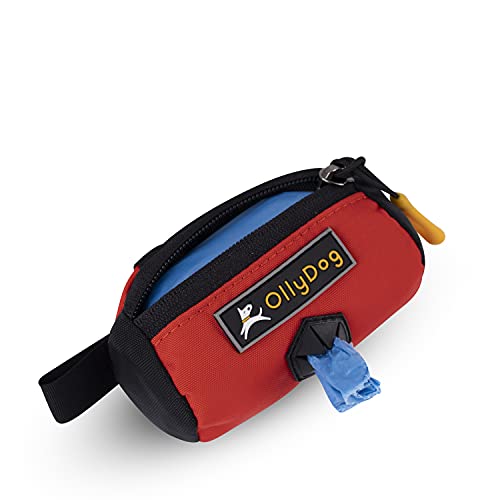 Ollydog Scoop Pick Up, Dog Poop Bag Holder, Dog Poop Bag Dispenser With Leash Attachment, Water Resistant Dog Bag Holder, Fits Standard Roll Of Doggie Poop Bags (Fiesta) #TOP3