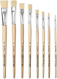 DA VINCI 5229 Brush Set, Bristle, Purple/Black/White, 30 x 30 x 30 cm