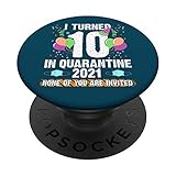 Photo Gallery 10th quarantine birthday i turned 10 years 2021 bday party popsockets popgrip: impugnatura per telefoni cellulari e tablet intercambiabile Photo Gallery 10th quarantine birthday i turned 10 years 2021 bday party popsockets popgrip: impugnatura per telefoni cellulari e tablet intercambiabile
