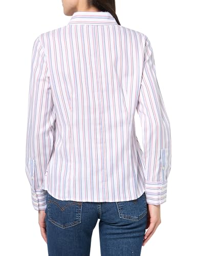 Image of Tommy Hilfiger Women's Roll Tab Button Down Shirt (Regular and Plus Sizes)