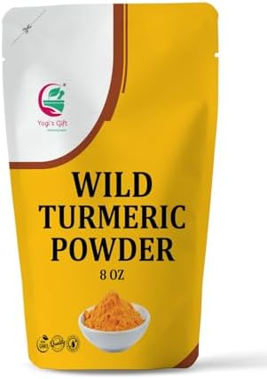 Yogi's Giftยฎ Wild Turmeric Powder 8 oz | Kasturi Manjal | Curcuma Aromatica