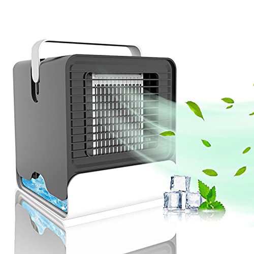DAYSALE Mini Air Humidifier Cooler,Mini-negative USB Portable Cooler Air Conditioning Fan,Desktop Cooler Office Refrigeration Strong,Low Noise And Healthy Clean Air Simple Appearance Design,Large