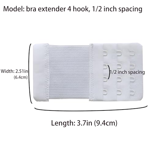 Image of SAMGU Women's Bra Extenders 2 Hook /3 Hook /4 Hook /5 Hook /6 Hook Soft Stretchy