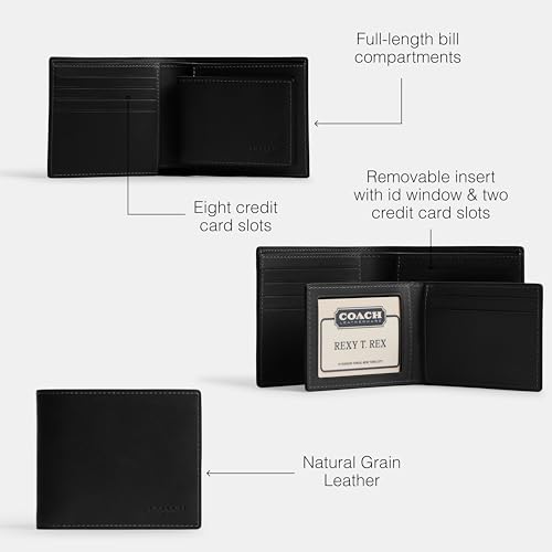 COACH Men's 3-in-1 Wallet Billfold3