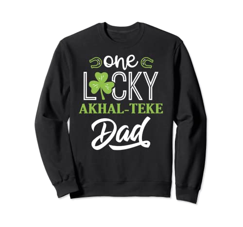 One Lucky AAAAAAAAAAAAAAAAAA Horse Dad Irish Horseback Riding Sudadera