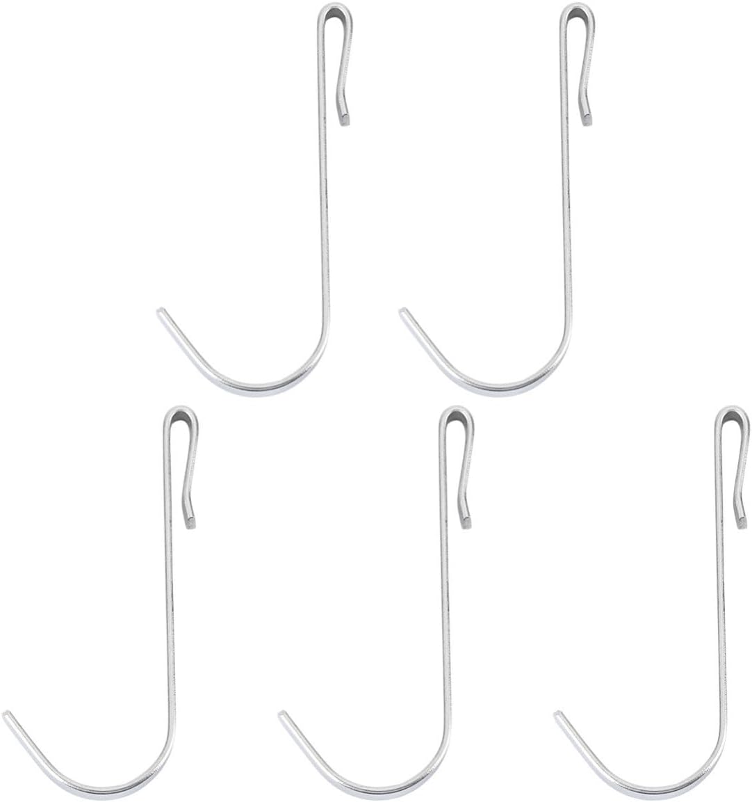 5pcs Kitchen Storage Rack, Wall Mounted Stainless Steel Organizer