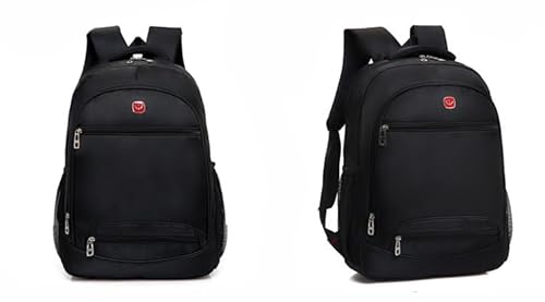 Mochila preta masculina, mochila de notebook de oxford, masculina, mochila de viagem, estudantes, es