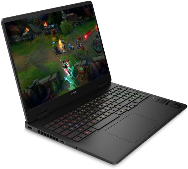 HP Omen 16-am0044ne: Ultra 7-255H, 16GB,1TB-SSD, RTX 5060,16" 240Hz, 4-zone RGB Fullsize backlit,Ultra; Dual speakers; HP Audio Boost; HyperX, Win11, Black, 3 Years Warranty | Model RTX 5060 | 16GB | 240Hz 2026 - view 3