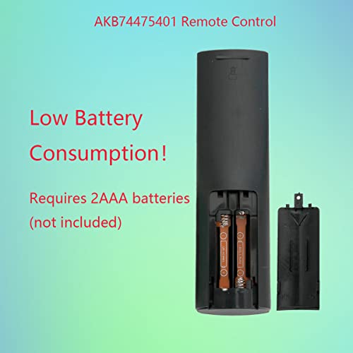Télécommande AKB74475401 pour remplacer votre commande TV LG cassée - 5