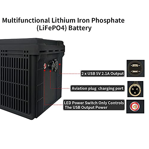 KEPWORTH 12.8V 200Ah LiFePO4 Battery, Rechargeable Lithium Batteries with 200A BMS, UP to 4000+ Deep Cycles, Grade A Lithium Iron Phosphate Battery cells, for Trolling Motor, Boat, Rv, Solar - Image 3