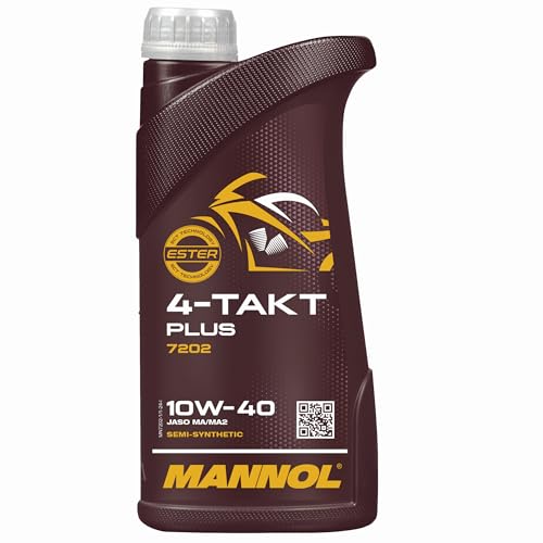 Aceite para motor 4 tiempos 10W-40 MANNOL 1L miniatura 1