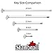 Stanbroil Universal 12-Inch Gas Valve Key, Fits 1/4