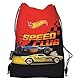 Familando Hot Wheels Schulranzen 1. Klasse für Jungen und Mädchen · ergonomischer Tornister · Schultaschen-Set (7-teilig)
