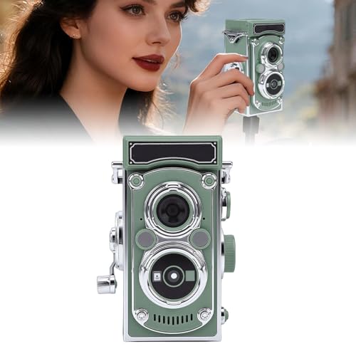 Cámara Digital Vintage 24MP Video 2.7K Verde miniatura 3