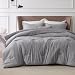Bedsure Queen Comforter Set Kids - Dark Grey Queen Size Comforter, Soft Bedding for All Seasons, Cationic Dyed Bedding Set, 3 Pieces, 1 Comforter (90