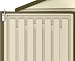 Duramax Caseta de PVC Woodside 10X8, Beige/Marron, 8,02 m²