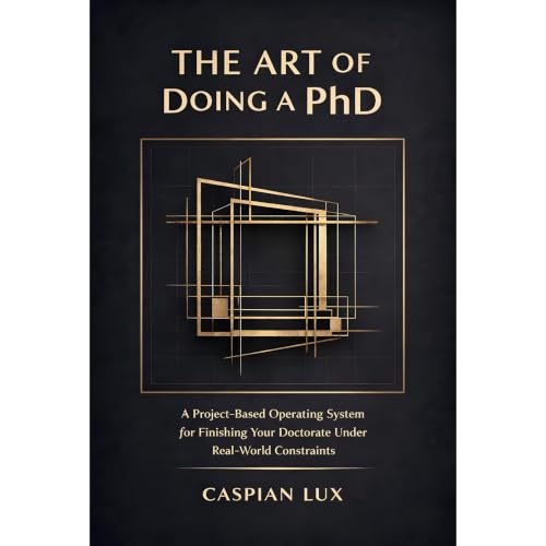 The Art of Doing a PhD Audiobook By Caspian Lux cover art