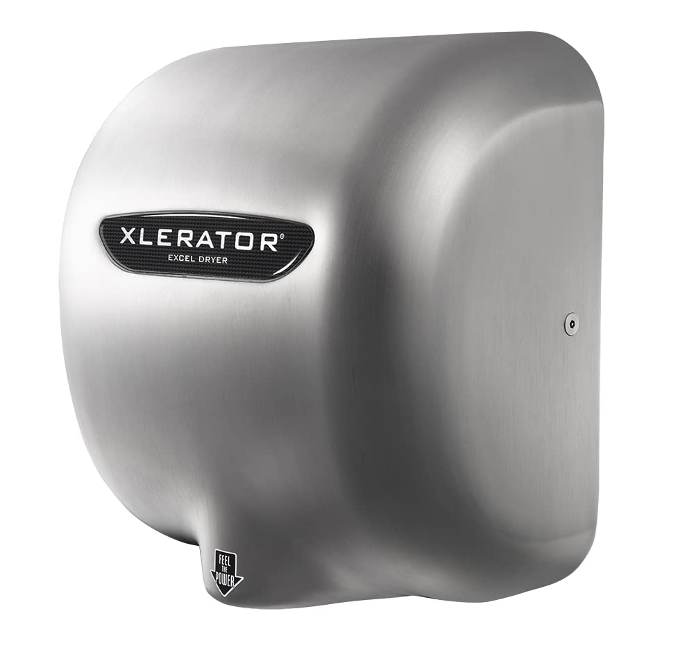 Suszarka do rąk XLERATOR firmy Excel Dryer, bezdotykowa suszarka do rąk do toalet komercyjnych, szybka, energooszczędna, XL-SB, 230 V