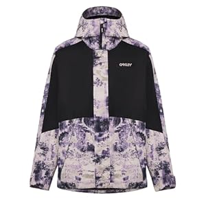 Oakley Mens Range Recycled Jacket 2.0, Oxidation Print Lilac, X-Large