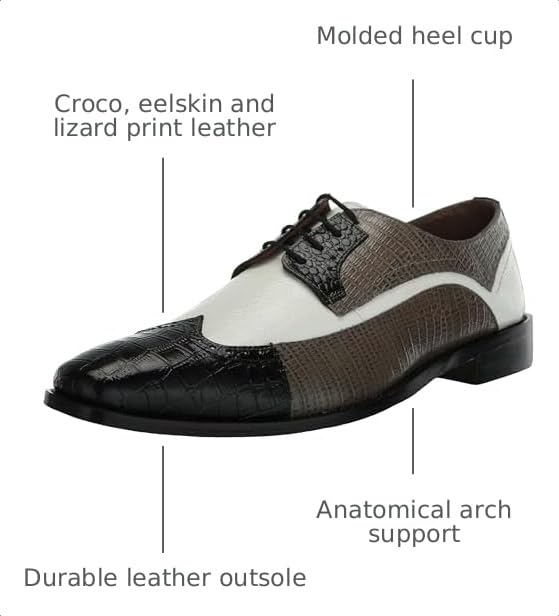Image of Stacy Adams Gallinari Wingtip Lace Up