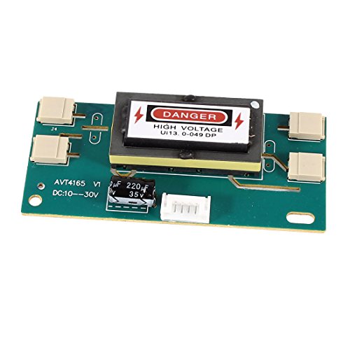 Ruilogod Monitor LCD 4-Lámpara Puerto pequeño Universal CCFL Inverter 10-30V