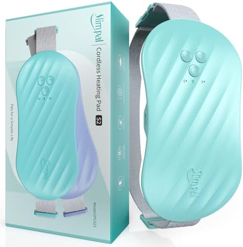 Slimpal Heat Pads for Period Pain Relief, Portable Menstrual Heating Pad