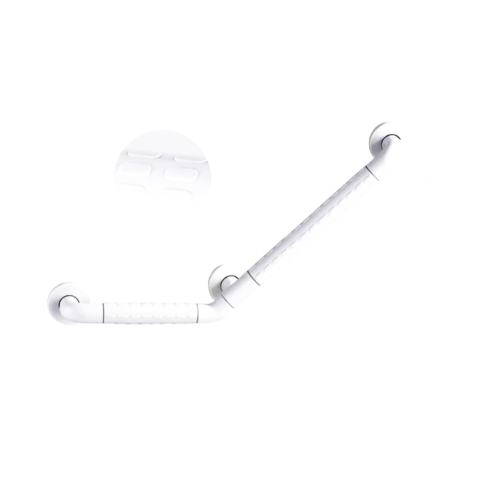 Maniglioni di Sicurezza per Doccia da Parete per Bagno, per Donne Incinte, Anziani, infortuni, Maniglia per Vasca da Bagno (Bianco 50x70 cm/20x28 Pollici)