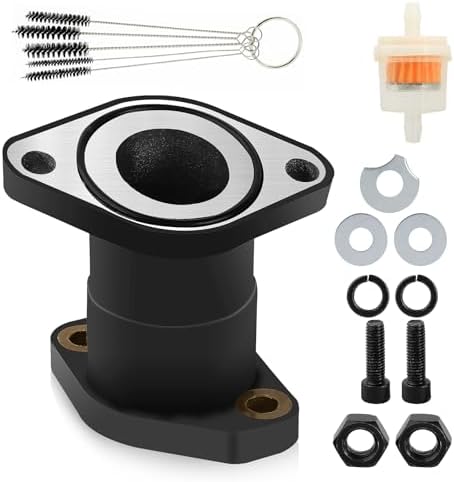 Intake Manifold Carburetor Joint Boot & O-Ring 1993-1998 Yamaha YFM 400 Kodiak - Foto 4