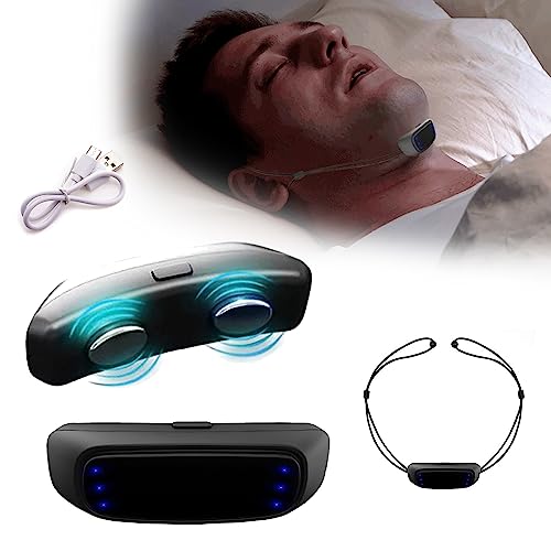 Dispositivo Anti Russamento, Anti Snoring Device, Dispositivo Apnea Notturna, Anti Apnea Notturna, Mini Dispositivo Anti-Russamento Smart Migliorare il Sonno, per...