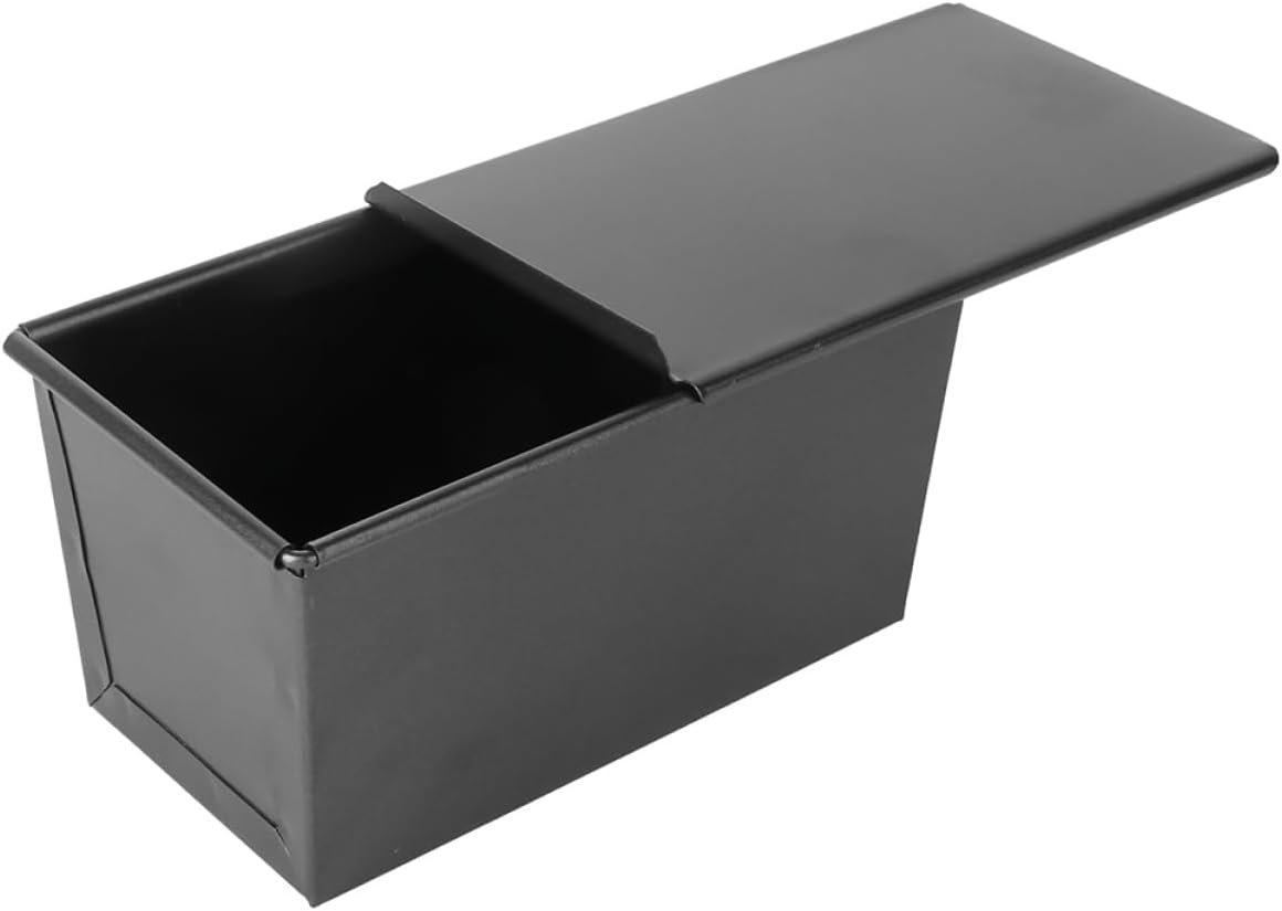 OUNONA Airtight Bread Boxes for Kitchen Counter Non-stick Loaf Pans Baking Supplies Toast Mold Quality Baking Tools