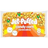 Jet-Puffed Candy Corn Shaped Halloween Fall Marshmallows, 8 oz Bag