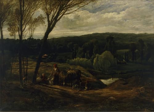 Cuadro lienzo de John Linnell de 60x90cm, dale vida y elegancia a tu sala de estar