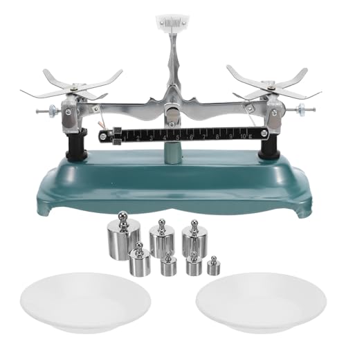 WEKAMOS Balancing Scale Double Pan Mechanical Beam Balance for Physics Teaching Supplies And Laboratory Science Experiments Portable Educational Tool for Classroom Use