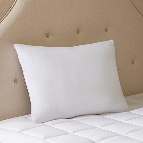 Smart Cool Hypoallergenic Microfiber Pillow, Casual Coolmax Down Alternative Pillows, Standard Queen : 20X28, White