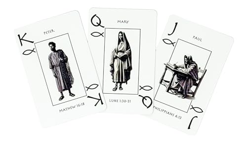Naipes Póker Bible Playing Cards diseño cristiano miniatura 5