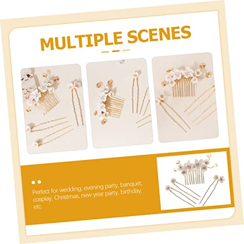Peignes à fleur mariage et accessoires cheveux de mariée pour chignon de cérémonie chic
