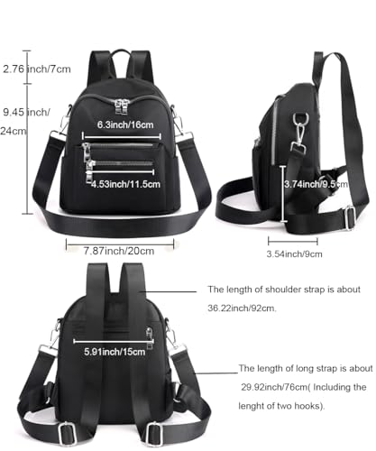 Sac à dos rucksack résistant à l'eau avec bretelles réglables