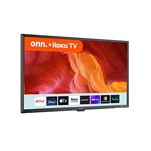 Onn 32-Inch Class Hd Led Smart Tv 720P Resolution, 60 Hz Refresh Rate, Dled Display + Free Wall Mount (No Stands) 100012589 (Renewed) #TOP3