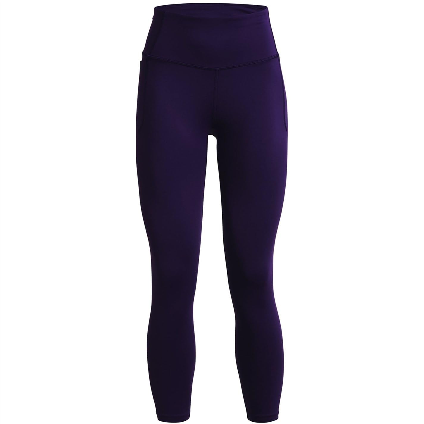 Under Armour Meridian Ankle Leggings Purple Switch Metallic Silver XS US 0-2 R