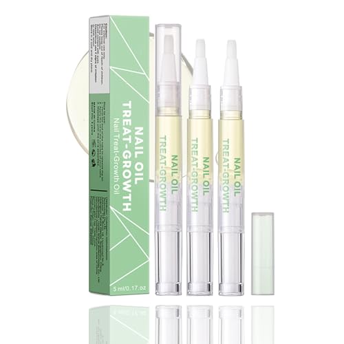 2 PCS Radiant Nail Growth Oil Pen - Cuticle and Nail Hydration Smooth Application Compact and Portable Design - Travel Friendly Quick Use Pen Applicator for Moisturize Dry Nails