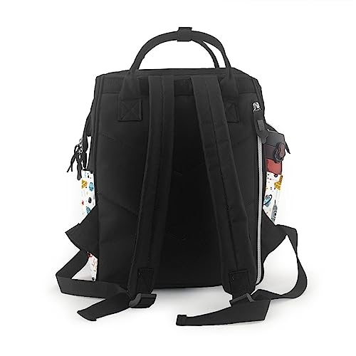 Sac à dos à langer étoiles pour ne plus jamais manquer de place