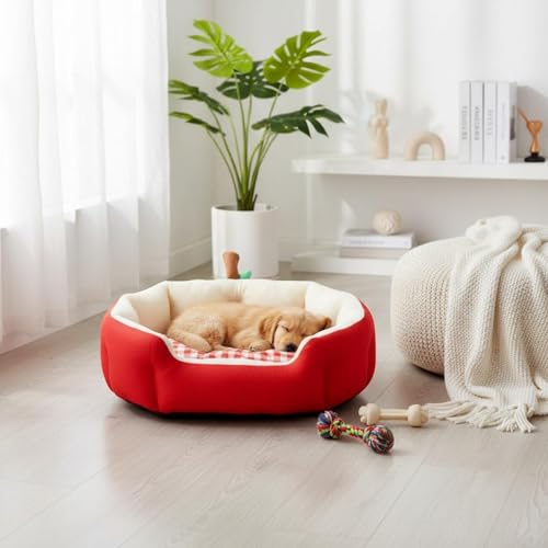 Cama para gatos contra el calor y deformación F Fityle transpirable de algodón M 5