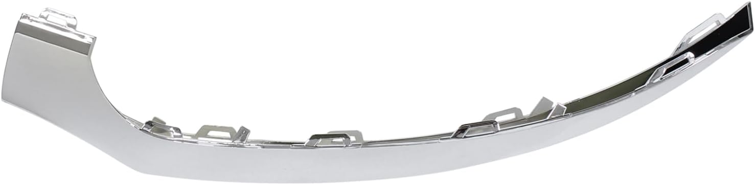 ApplianPar 2Pcs Front Driver and Passenger Side Bumper Chrome Trim Molding for CLS400 CLS500 CLS550 2015-2018