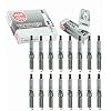 16 pc NGK V-Power Spark Plugs compatible with Dodge Charger 6.1L V8 2006-2010