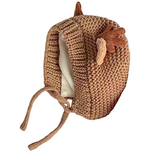 Hund Rentier Geweih Mütze - Weihnachtliches Haustier Accessoire Mit Blumen